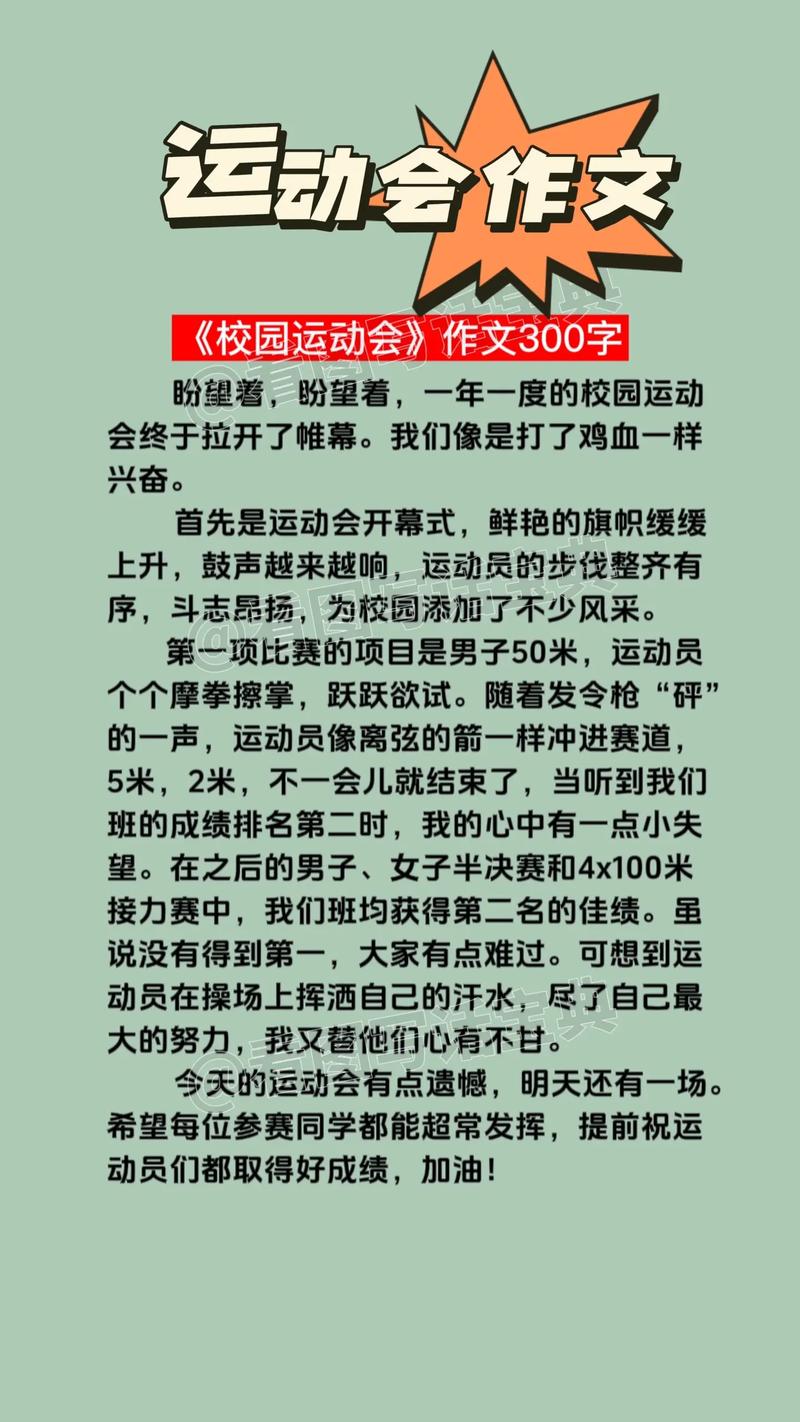 运动会的魅力——一场草根与梦想的角逐