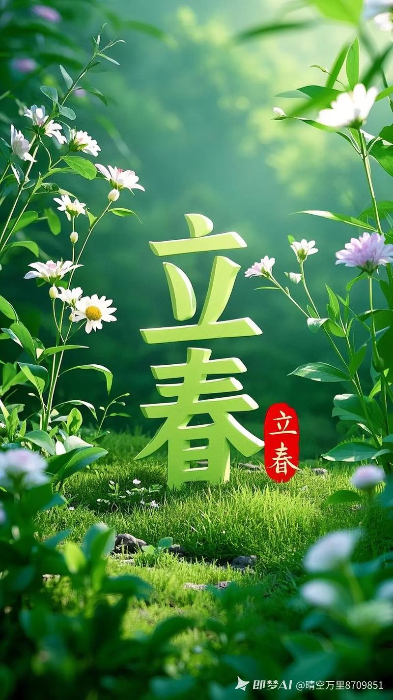 2023年，抖音上的立春祝福（2023年，抖音上的立春祝福）